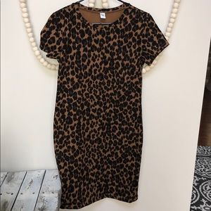 Leopard old navy dress